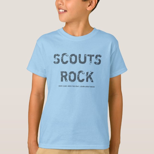 Scouts Rock T-Shirt (Front)