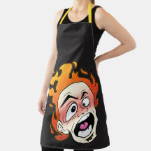Scovillelicous Fire Head All-Over Print Apron
