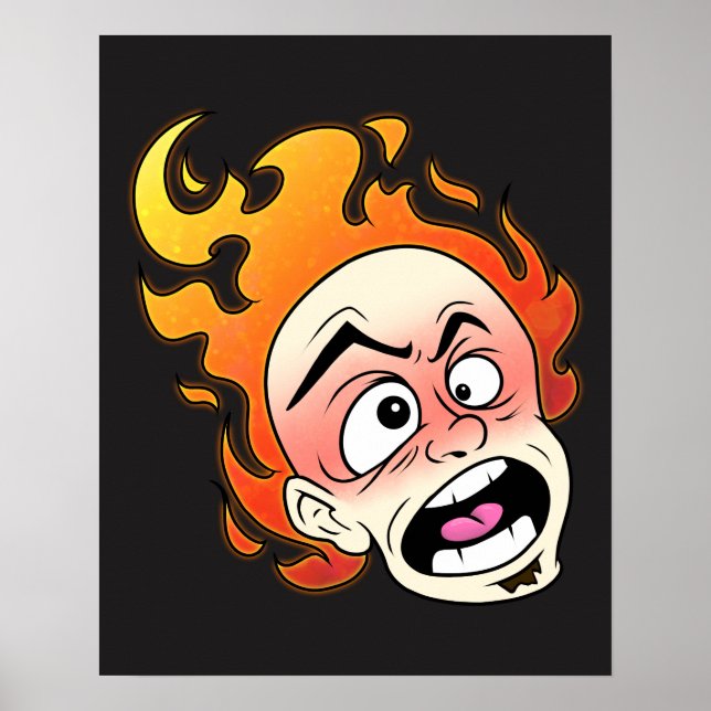 Scovillelicous Fire Head Poster (Front)
