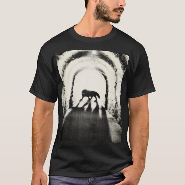 SCP-023 / Black Shuck Wikidot image T-Shirt (Front)