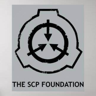 SCP Foundation logo Secure Contain Protect Poster
