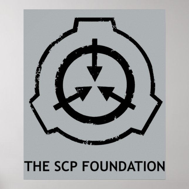 SCP Foundation logo  Secure Contain Protect Poster (Front)