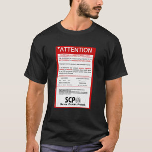 Scp Foundation Scp Foundation Suspected Anomalous T-Shirt