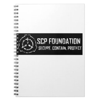 SCP Foundation: Secure. Contain Protect Notebook