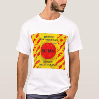 SCRAM Control, Nuclear Reactor Emergency Shutdown T-Shirt