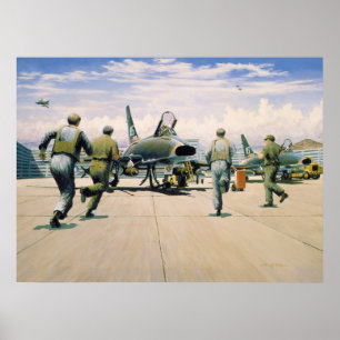 Scramble at Phan Rang by William S. Phillips Poster