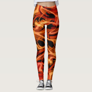 Scrambled Eggs & Peppers Leggings
