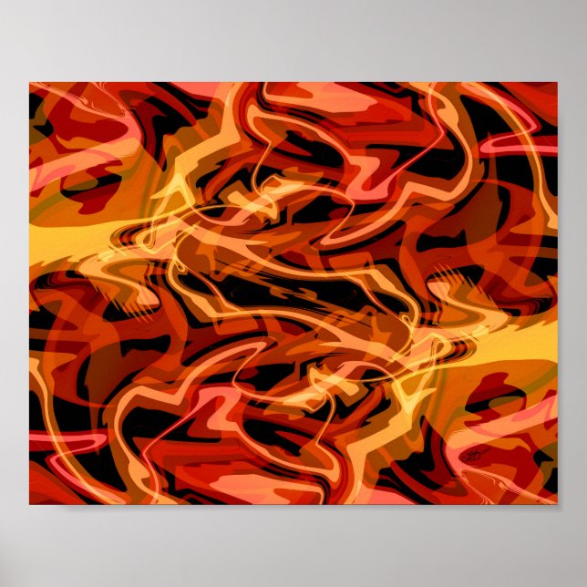 Scrambled Eggs & Peppers  Poster (Front)