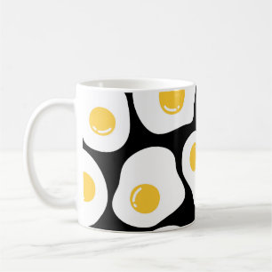 Scrambled Eggs: Quirky Vintage. Coffee Mug