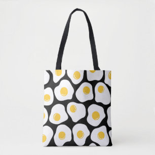 Scrambled Eggs: Quirky Vintage. Tote Bag