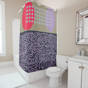 Scrambled Eggs Shower Curtain