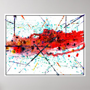 Scrambled Paint Part Deux Poster