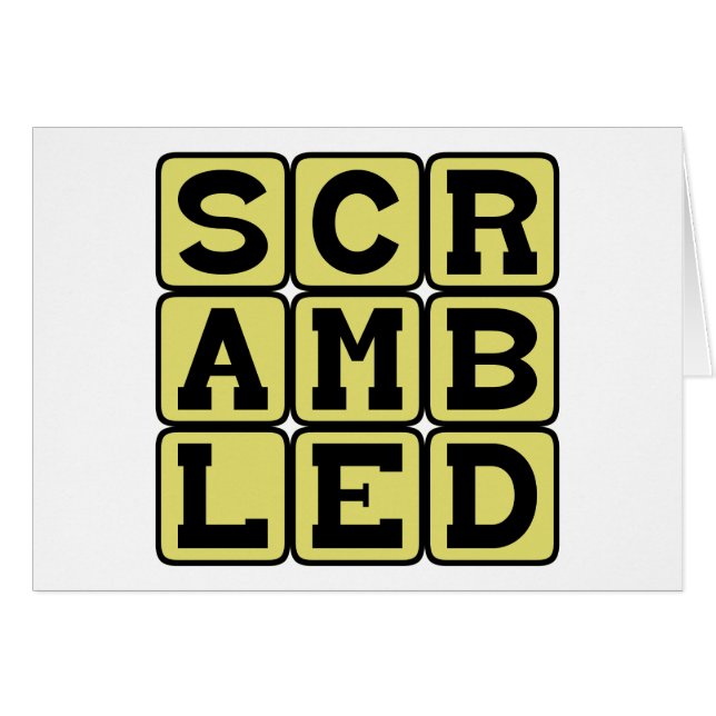 Scrambled, Type of Eggs (Front Horizontal)