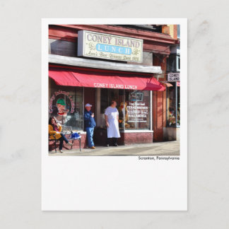 Scranton PA Post Card-Coney island Lackawanna Postcard