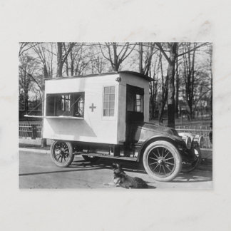 Scranton Red Cross Canteen Truck Postcard