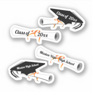 Scrap Book Grad Cap Diploma Graduation