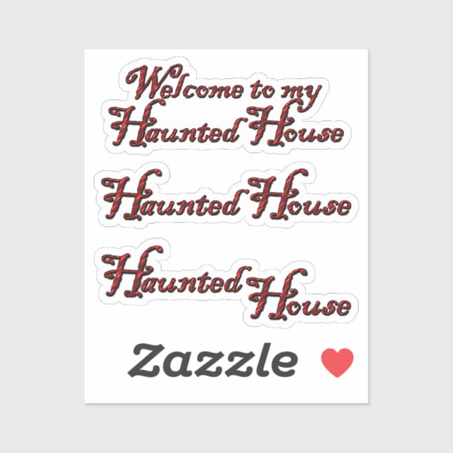 Scrap Book Halloween Haunted House  (Sheet)