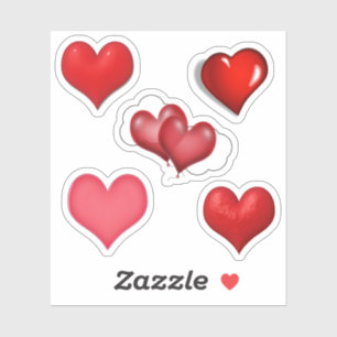 Scrap Book Hearts Valentine's Day