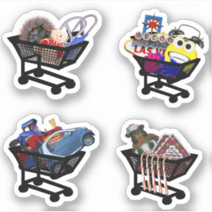 Scrap Book SHOPPING Carts