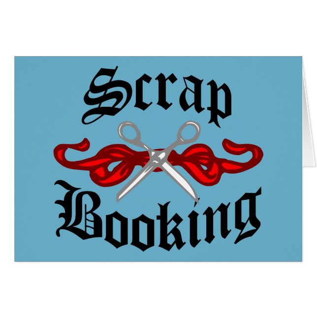 Scrap Booking Tattoo (Front Horizontal)