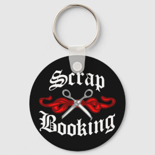 Scrap Booking Tattoo Key Ring