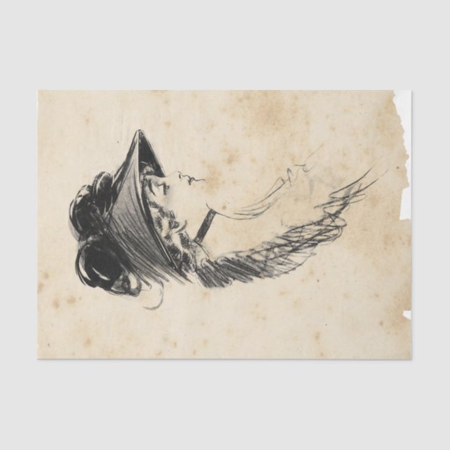 Scrap Ephemera  Design Series #21 Tissue Paper (Front)