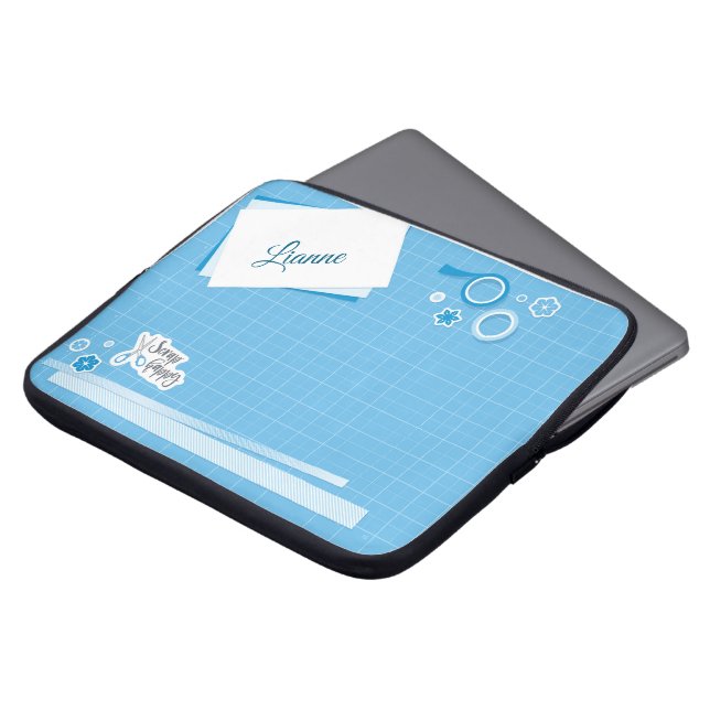 Scrap Happy Neoprene iPad Bag (Front Top)