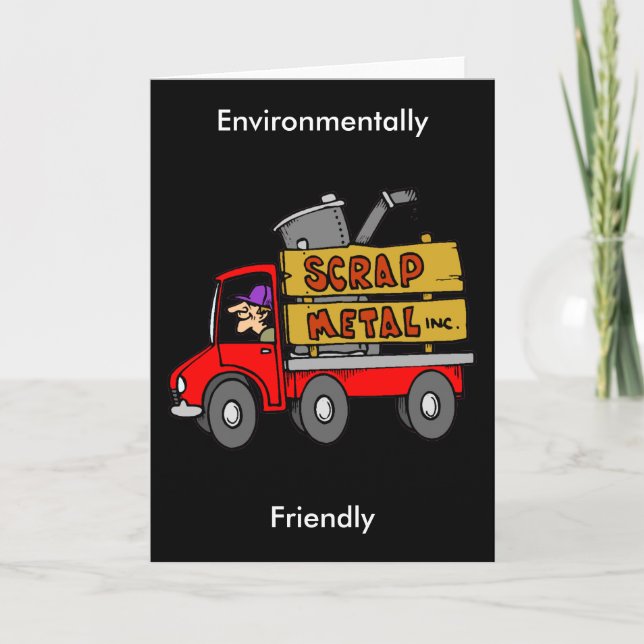 Scrap Metal Collector Card (Front)