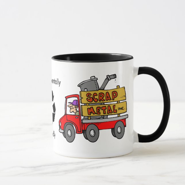 Scrap Metal Collector Mug (Right)