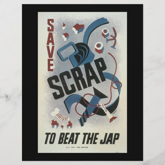 Scrap Metal World War 2 Flyer (Front)