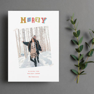 Scrapbook Memories Christmas Holiday Card