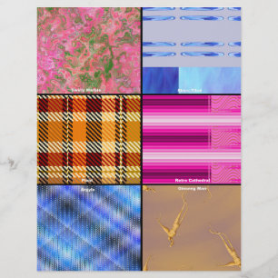 Scrapbook Sampler Bulk Scrapbook Paper Pages
