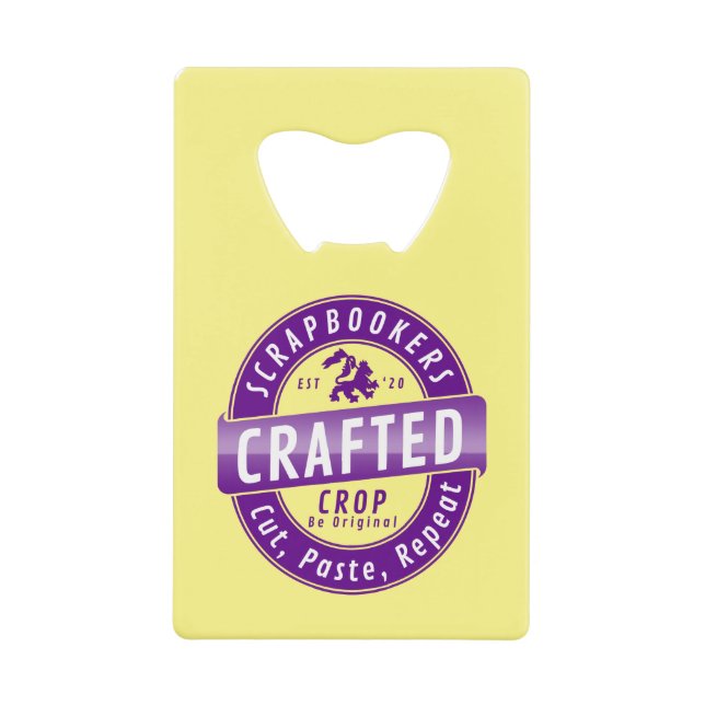 “Scrapbookers - Cut, Paste and Repeat” (Front)