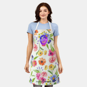 Scrapbookers  Cut Paste Repeat Apron