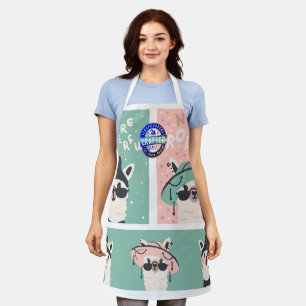 Scrapbookers  Cut Paste Repeat Apron