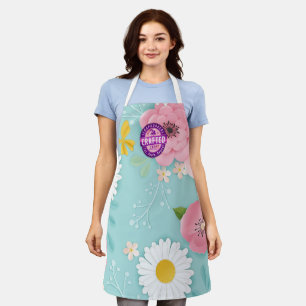Scrapbookers  Cut Paste Repeat Apron