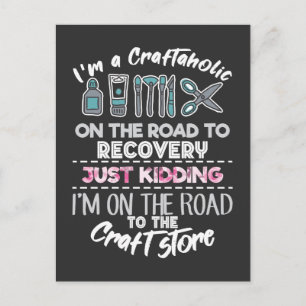 Scrapbooking addicted Handmade Craftaholic Scrapbo Postcard