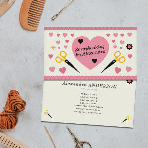 Scrapbooking Business Card