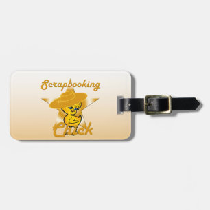 Scrapbooking Chick #10 Luggage Tag