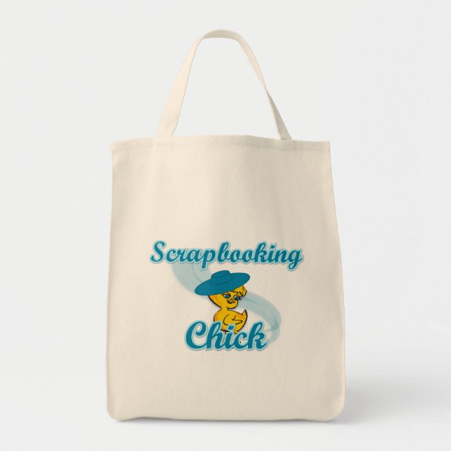 Scrapbooking Chick #3 Tote Bag (Front)