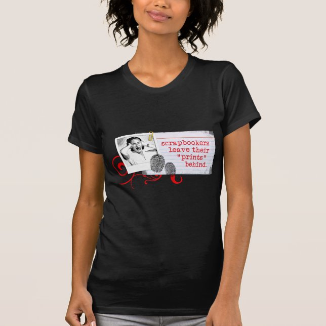 Scrapbooking Gifts from Key Lime Crops T-Shirt (Front)