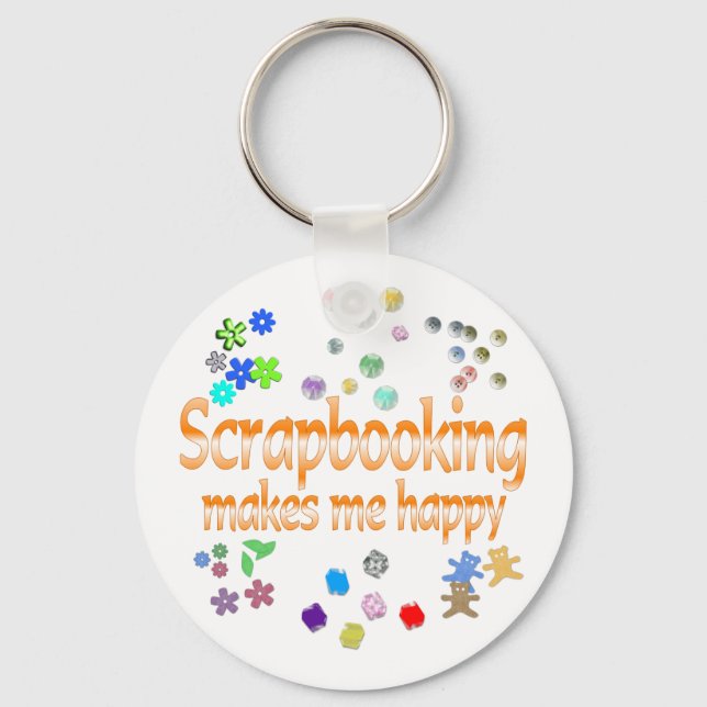 Scrapbooking Key Ring (Front)