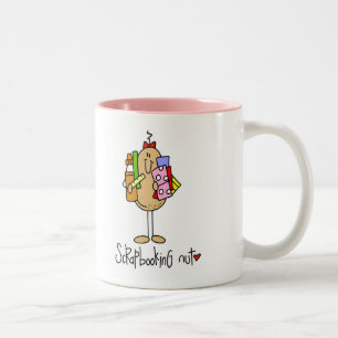 Scrapbooking Nut Mug