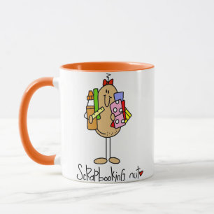 Scrapbooking Nut T-shirts and Gifts Mug