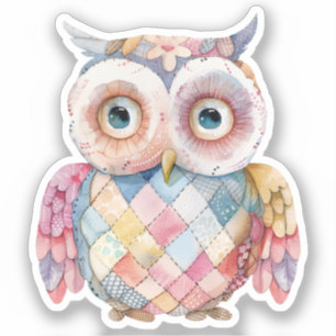 Scrapbooking Owl Bird Sticker