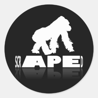 Scraped - APE Sticker