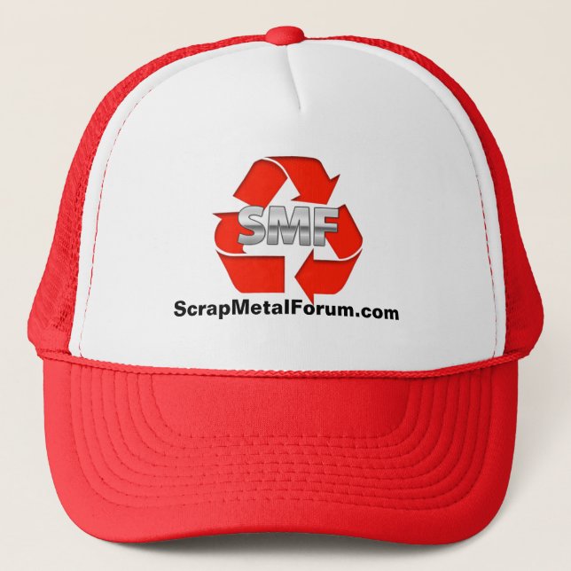 ScrapMetalForum.com Branded Trucker Hat  (Front)