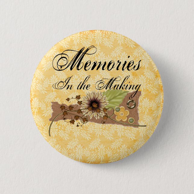 Scrapper - Memory Maker 6 Cm Round Badge (Front)