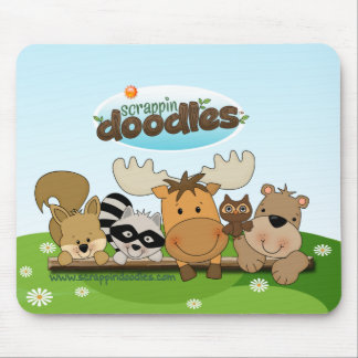 Scrappin Doodles Original Logo Mouse Pad