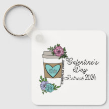 Scraps of Love Galentine's Day Retreat Key Chain